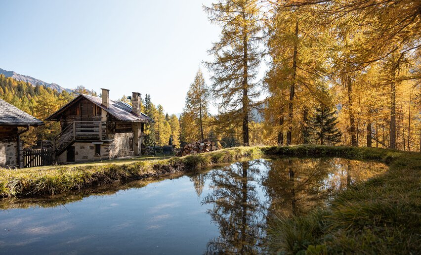 Lago di Covel in autunno | © Archivio APT Val di Sole - Ph Elisa Fedrizzi