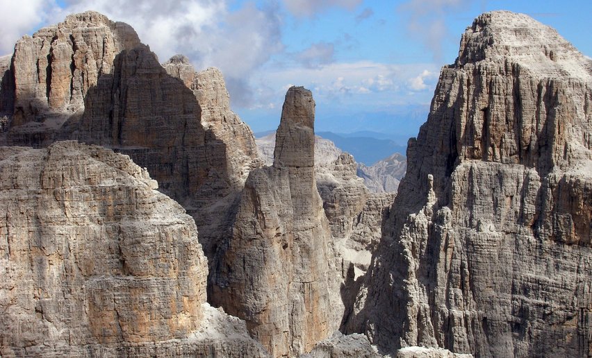 Dolomiti di Brenta in Trentino | © Archivio Parco Naturale Adamello Brenta