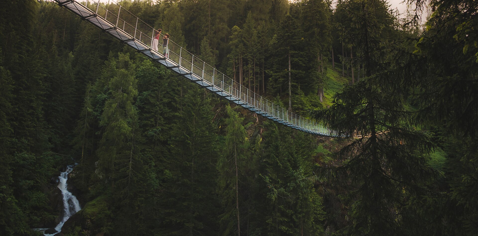 Archivio APT Val di Sole - Ph Joe Barba | © Ponte sospeso Val di Rabbi