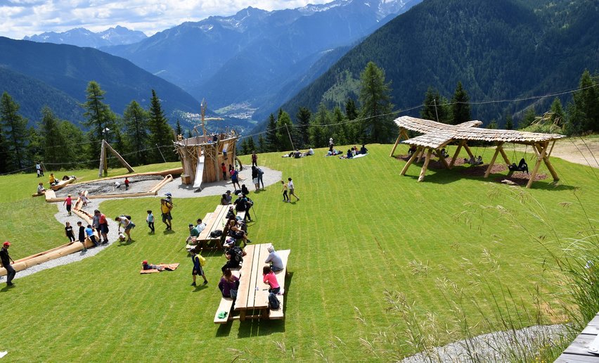 Parco giochi Pejo Kinderland a Pejo3000 | © Archivio APT Val di Sole - Ph Dario Andreis