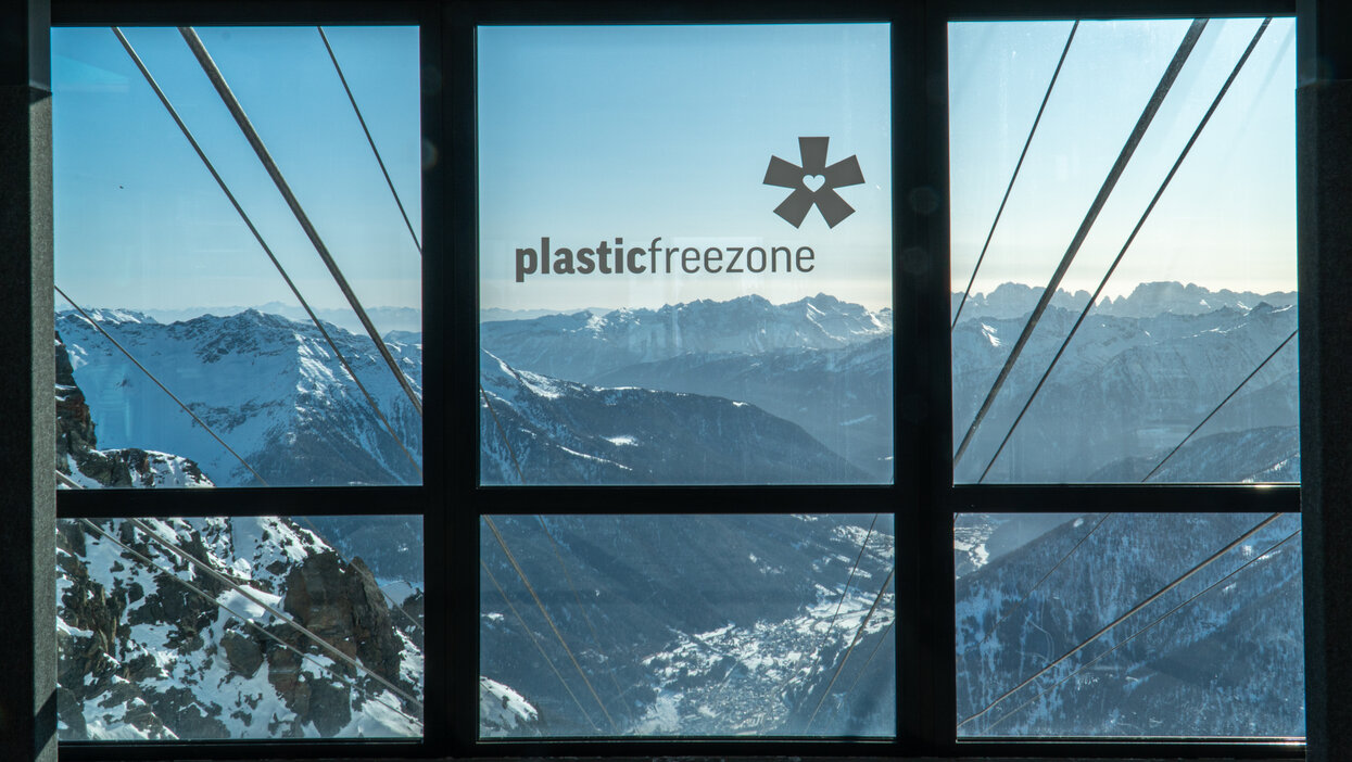 Pejo3000, skiarea Pejo plastic free  | © Archivio APT Val di Sole - Ph Greepress