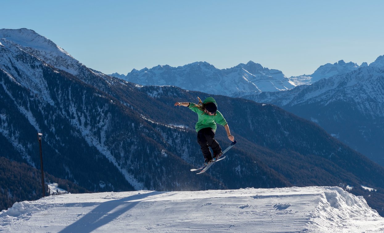 Freestyle sulla Funslope di Pejo3000 | © Archivio Funivie Pejo