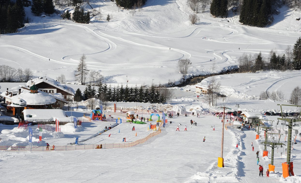 Biancaneve Snowpark, il parco giochi sulla neve | © Archivio APT Val di Sole