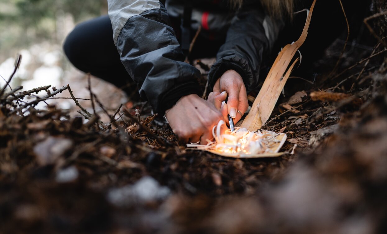 Bushcraft | © Archivio ApT Val di Sole - Foto Giacomo Podetti