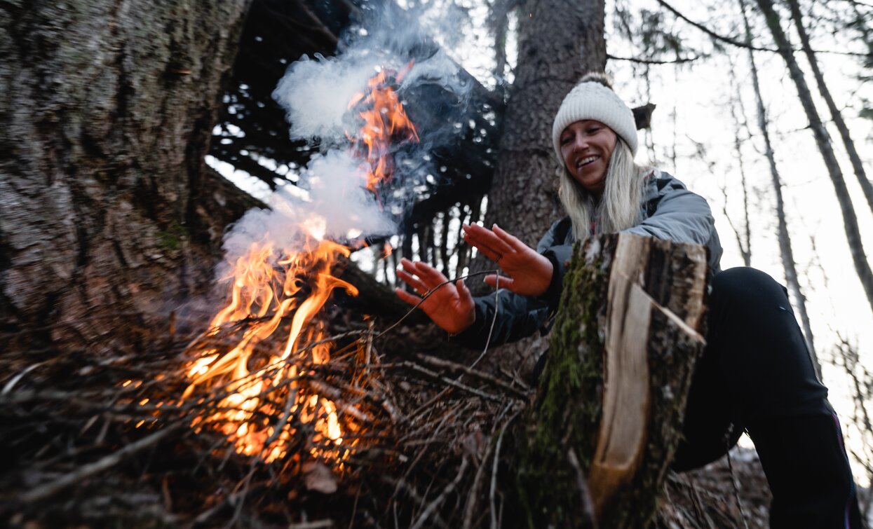 Bushcraft | © Archivio ApT Val di Sole - Foto Giacomo Podetti