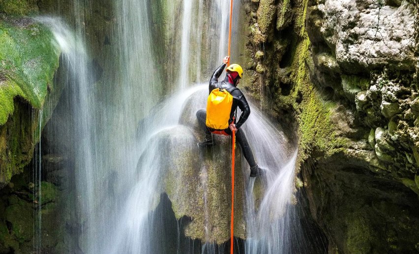 Canyoning in Val di Sole | © Archivio Ursus Adventures