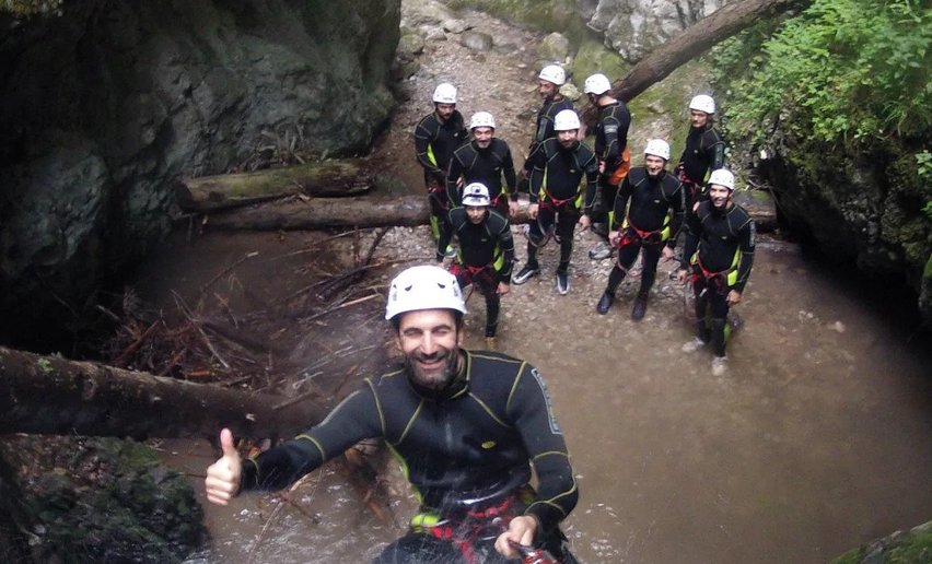 Canyoning in Val di Sole | © Archivio Trentino Wild