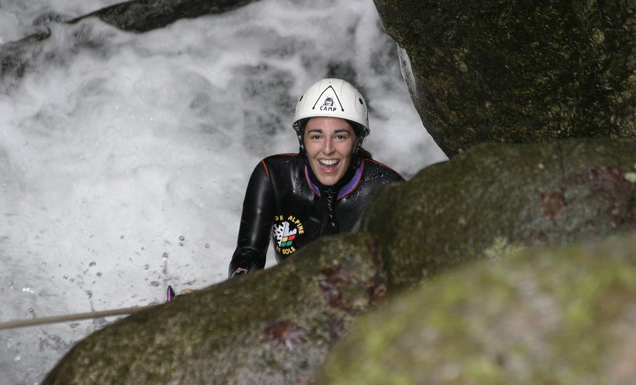 Canyoning in Val di Sole | © Archivio Guide Alpine Val di Sole