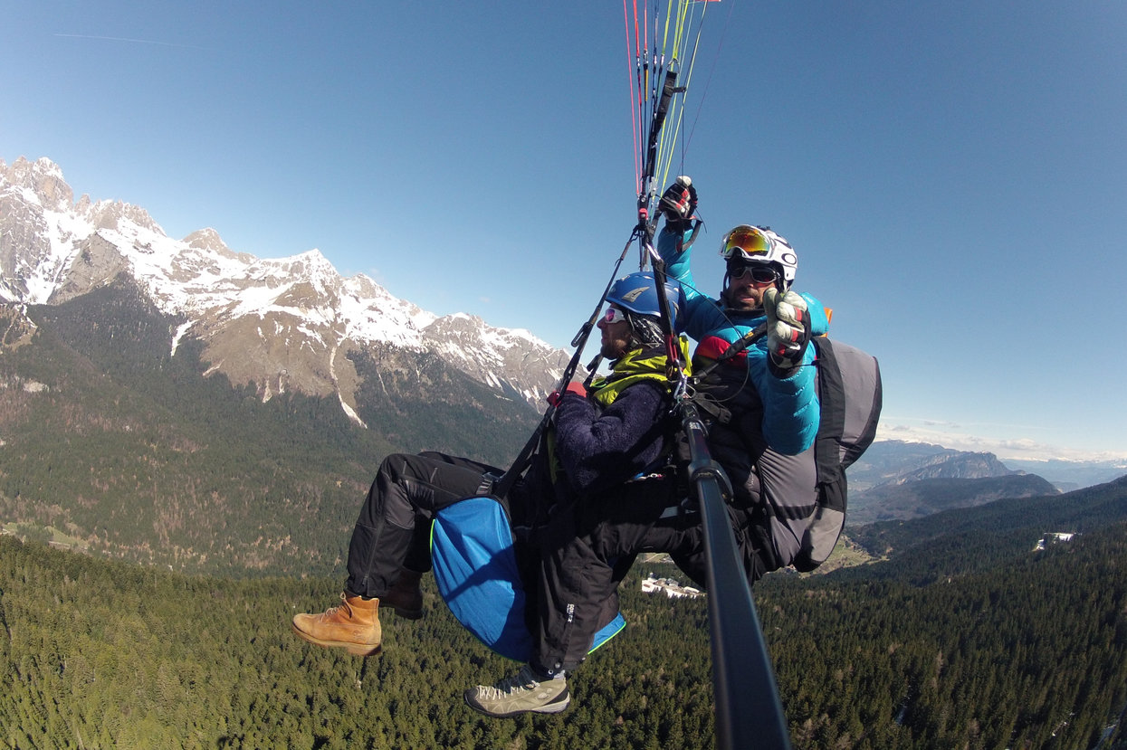 Parapendio in Val di Sole | © Archivio Rafting Center Val di Sole