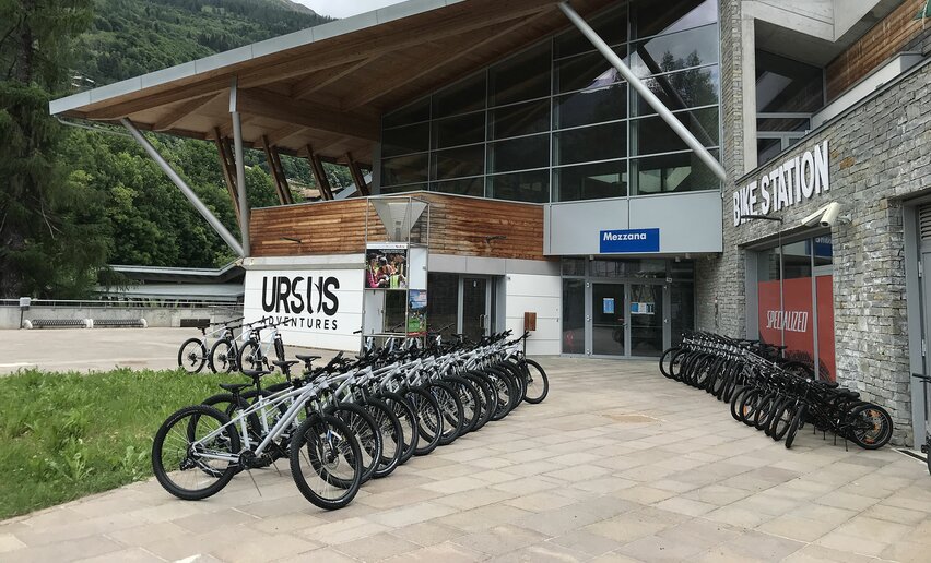 Mezzana Bike Station | © Archivio Ursus Adventures