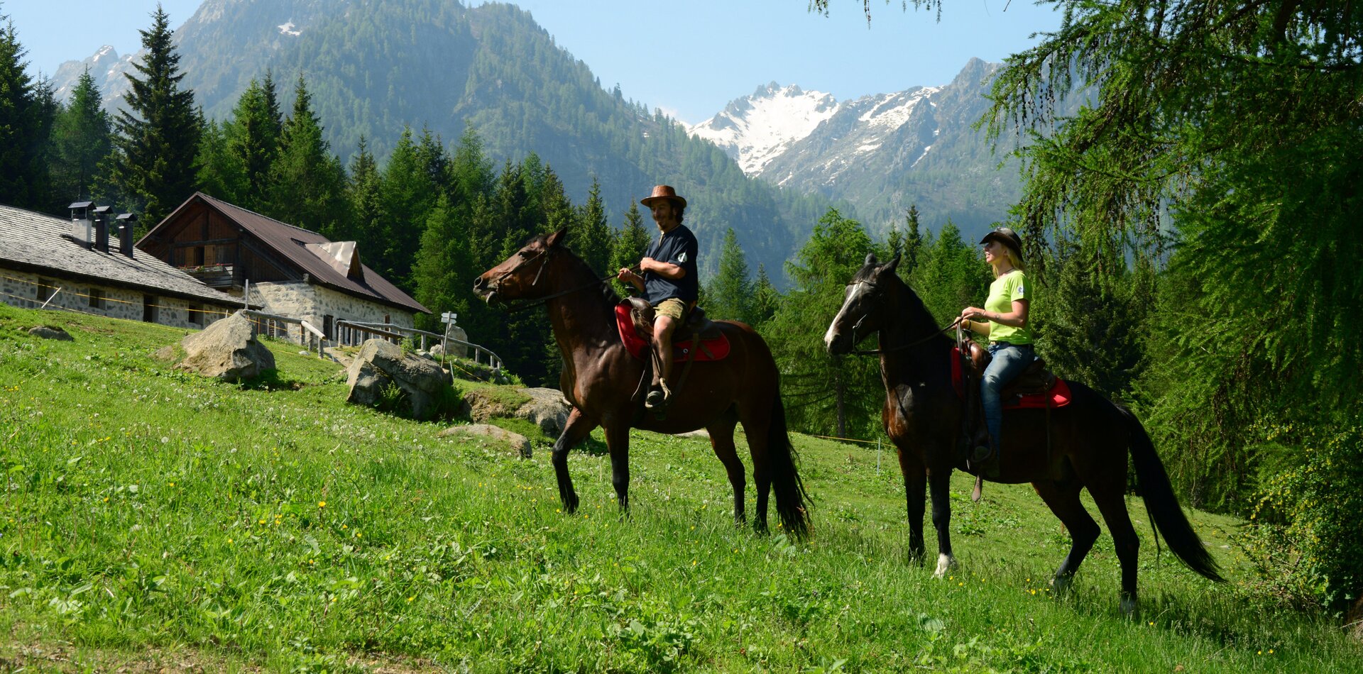 Escursioni a cavallo in Val di Sole | © Archivio APT Val di Sole - Ph Giuliano Bernardi