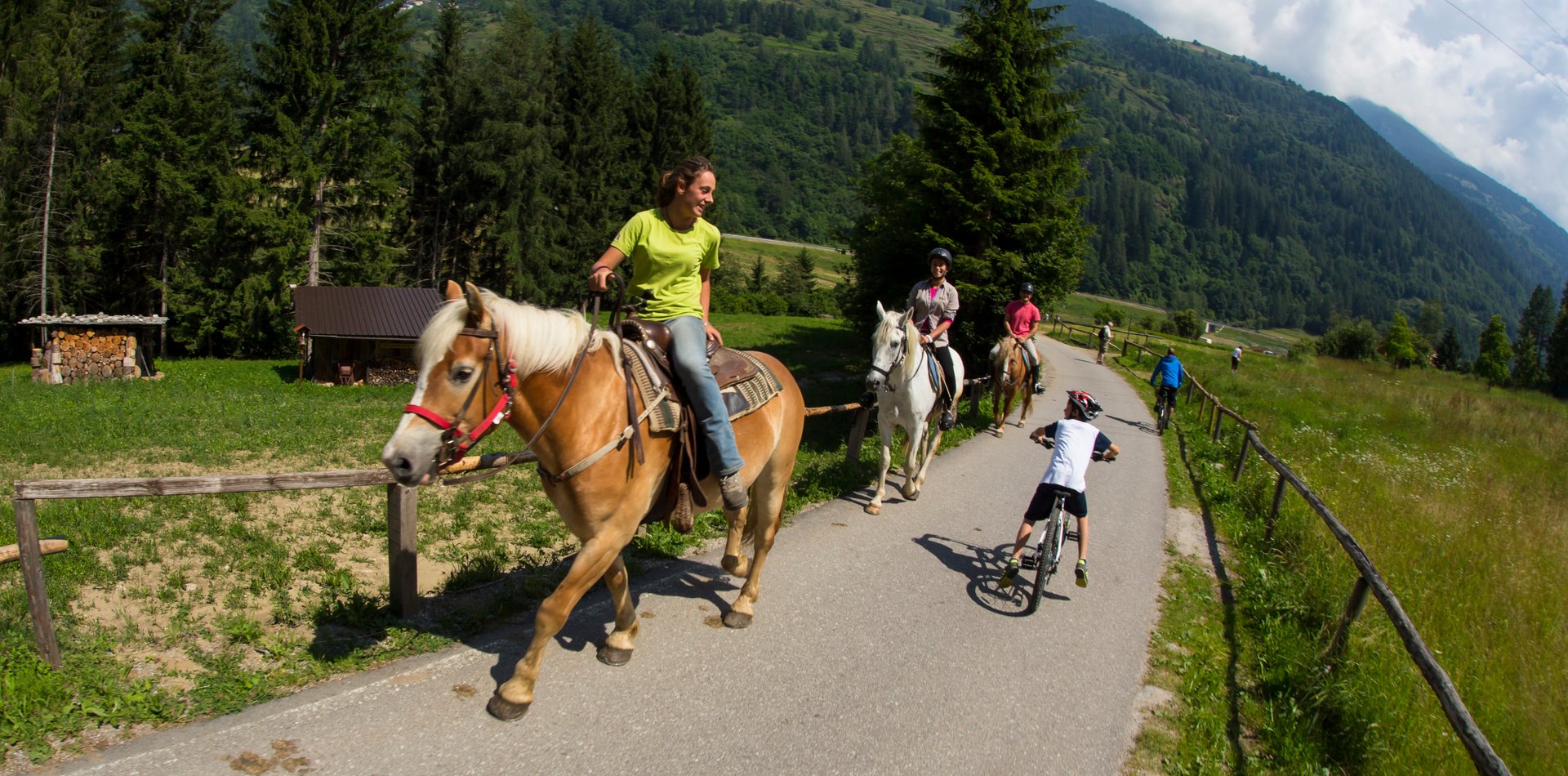 Escursioni a cavallo in Val di Sole | © Archivio APT Val di Sole - Ph Matteo Cappè