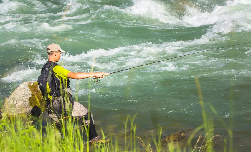 Pesca in Val di Sole | © Archivio APT Val di Sole - Ph Visual Stories