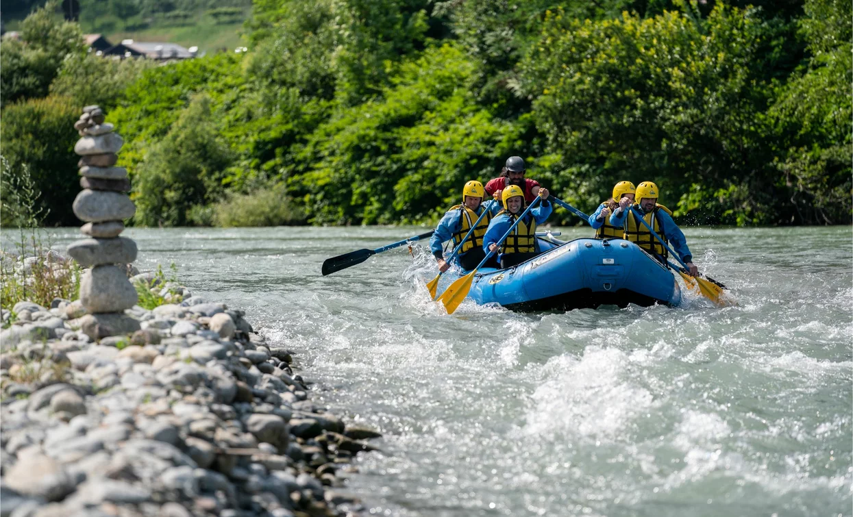 Rafting sul fiume Noce | © Archivio XRaft - Ph Alice Russolo 
