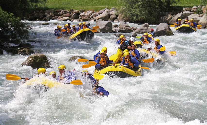 Rafting sul fiume Noce  | © Archivio APT Val di Sole - Ph Giuliano Bernardi