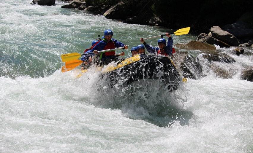 Rafting sul fiume Noce | © Archivio Trentino Wild