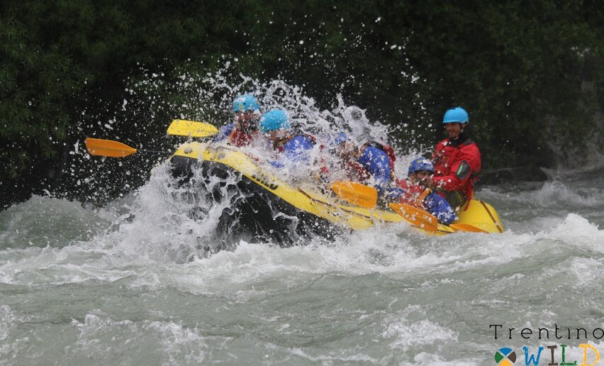 Rafting sul fiume Noce | © Archivio Trentino Wild
