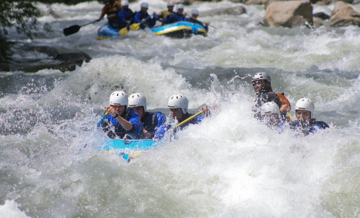 Rafting sul fiume Noce | © Archivio XRaft