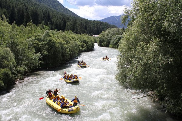 Rafting sul fiume Noce | © Archivio Rafting Center Val di Sole
