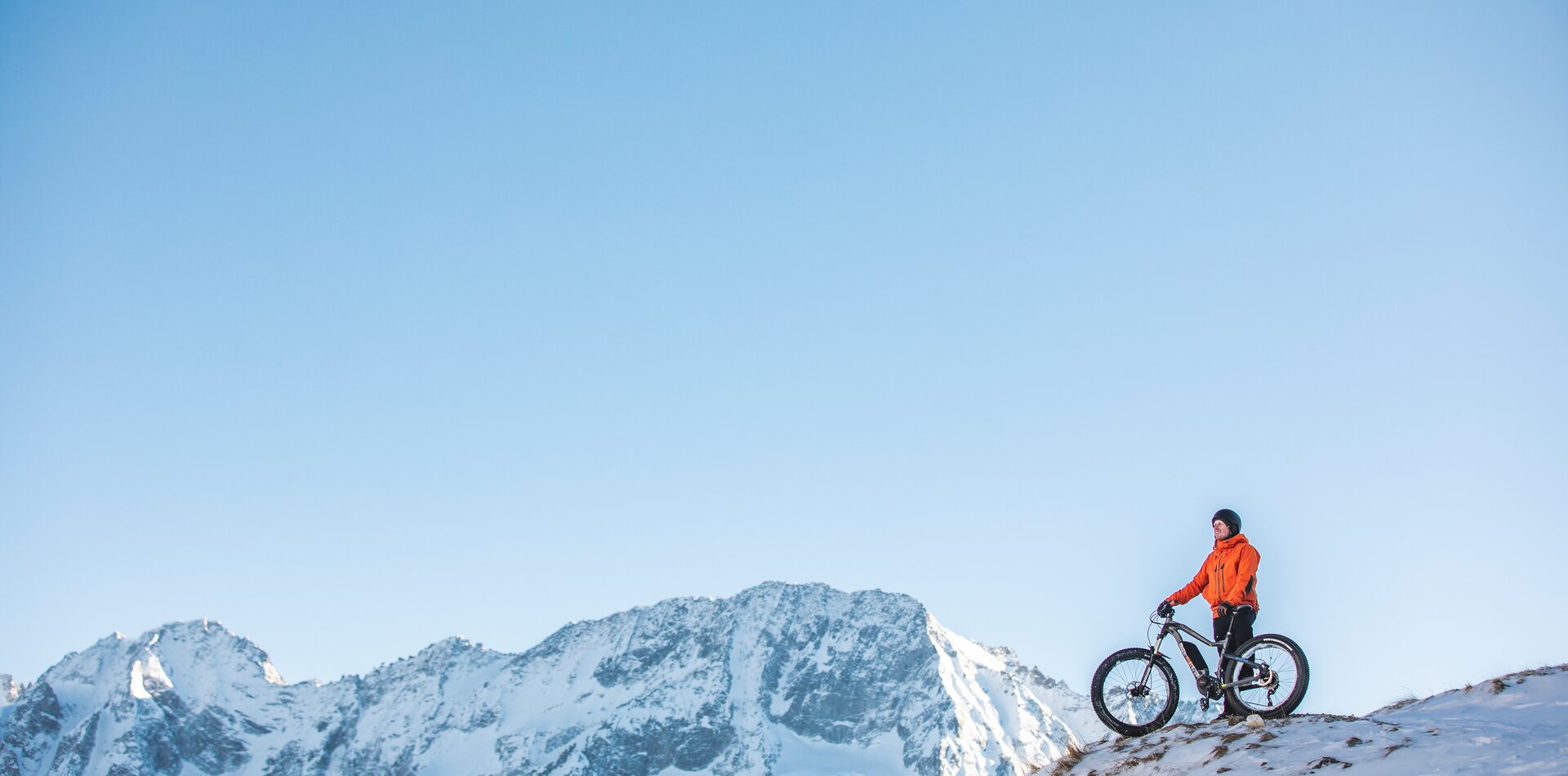 Fat bike a Passo del Tonale | © Archivio APT Val di Sole - Ph Federico Modica