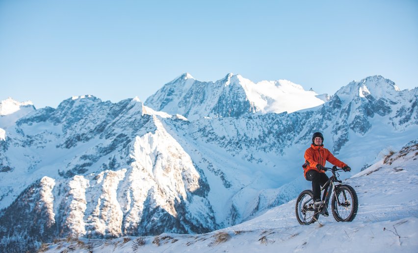 Escursioni fat bike a Passo del Tonale | © Archivio APT Val di Sole - Ph Federico Modica