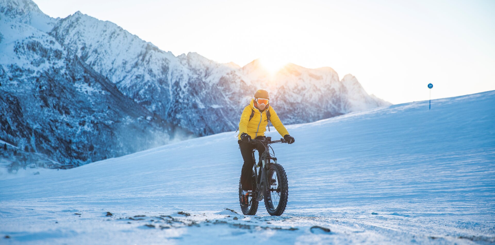 Fat bike a Passo del Tonale | © Archivio APT Val di Sole - Ph Federico Modica