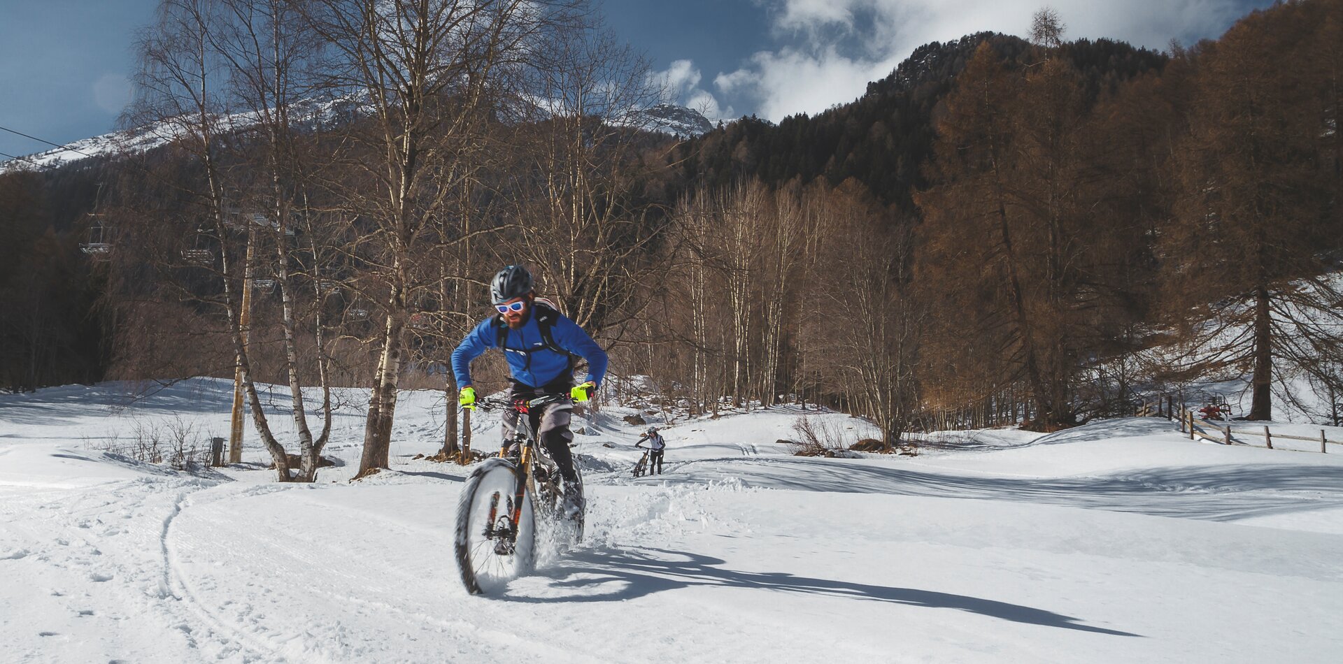 Fat bike a Passo del Tonale | © Archivio APT Val di Sole - Ph Caspar Diederick 