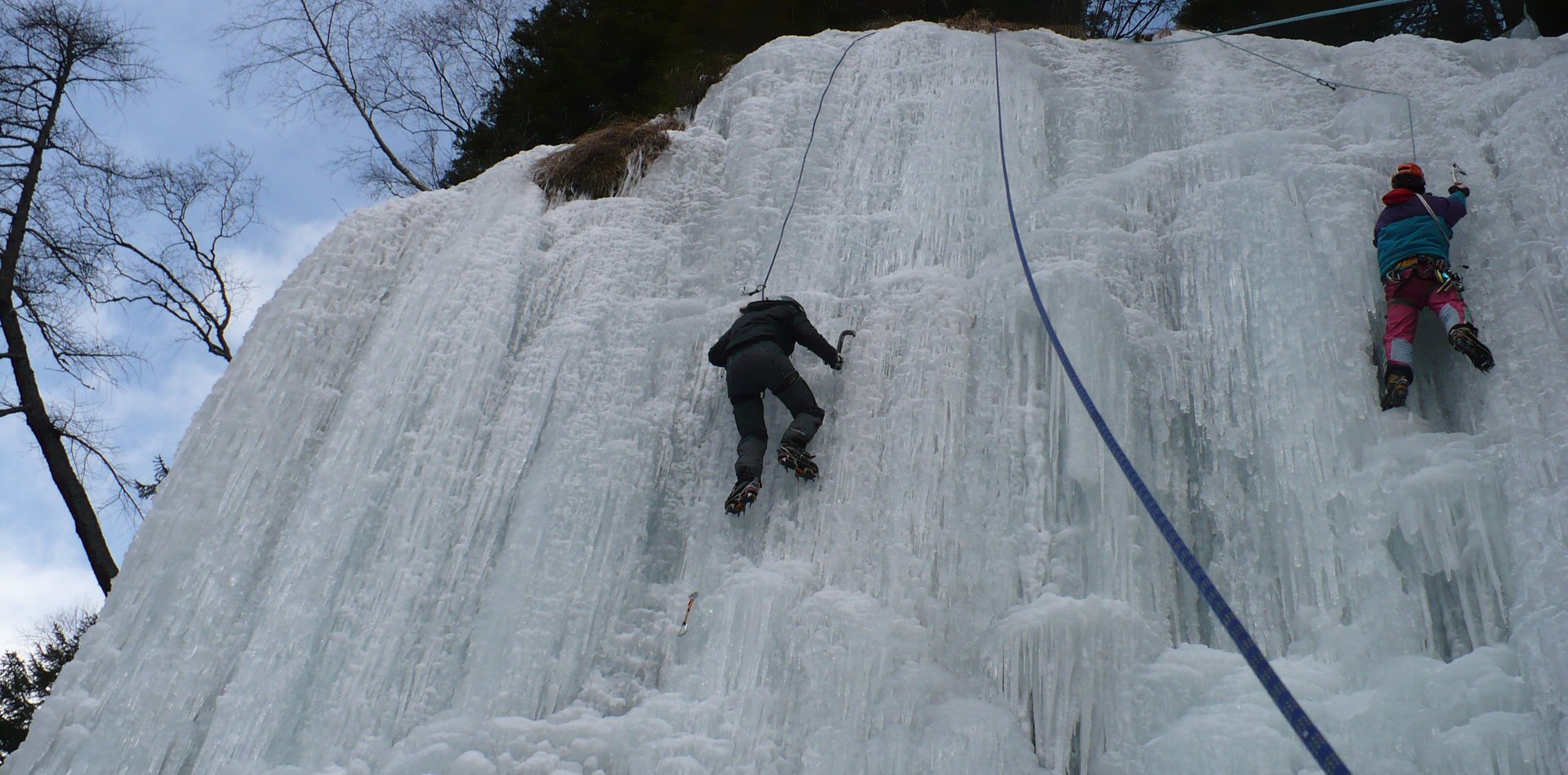 Ice climbing arrampicata su ghiaccio in Val di Sole | © Archivio APT Val di Sole - Ph Tiziano Canella