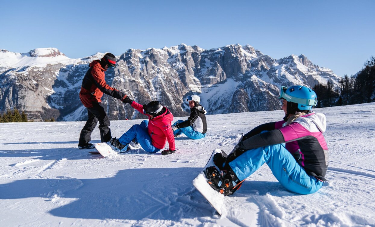 Snowboarders  - Scuola Sci Val di Sole  | © Archivio APT Val di Sole - Ph Alice Russolo 