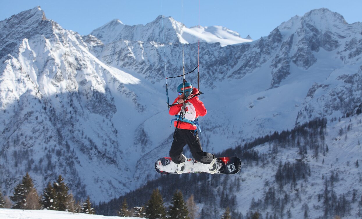 Snowkite Passo Tonale | © Archivio Nikite Snowkite School Tonale